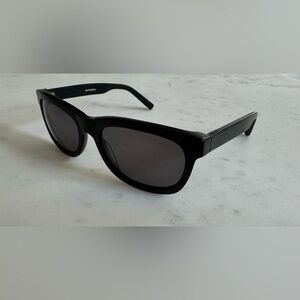 Suitsupply Hawking Sunglasses - Matte Black w/ Gray Lens